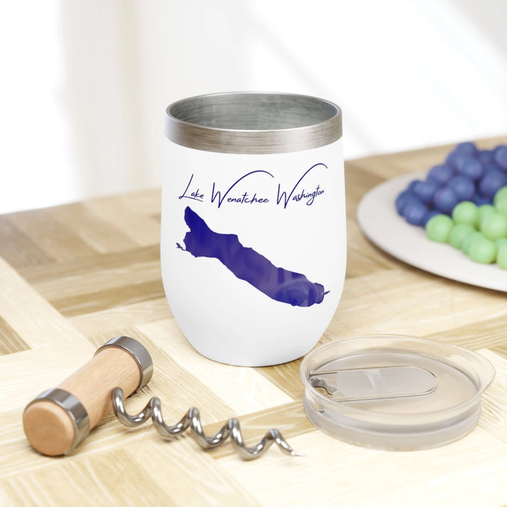 Washington  Lake  Wenatchee  Wine  Tumbler  other  position  view  from  context  white.webp