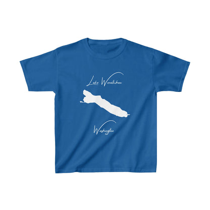 Washington  Lake  Wenatchee  Youth  T-shirt  front  position  view  from  front  royal.webp