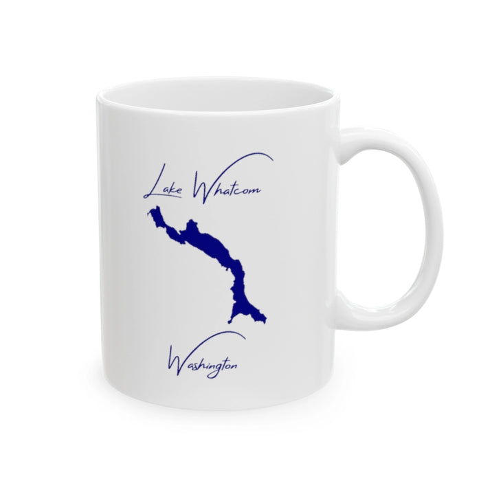 Washington  Lake  Whatcom  Ceramic  Mug  other  position  view  from  right  11oz.webp