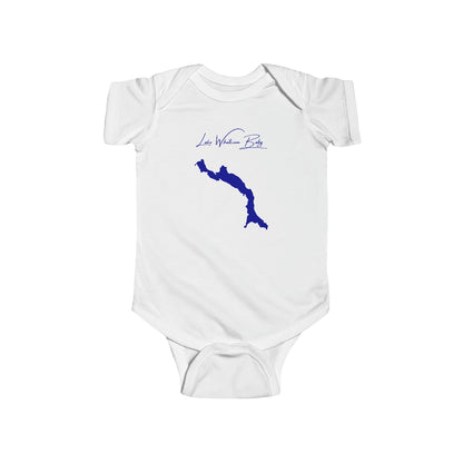 Washington  Lake  Whatcom  Onesie  front  position  view  from  front  white.webp
