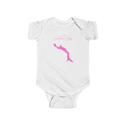 Washington  Lake  Whatcom  Onesie  front  position  view  from  front  white.webp