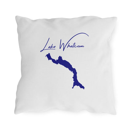 Washington  Lake  Whatcom  Outdoor  Pillow  back  position  view  from  back  18  x  18.webp