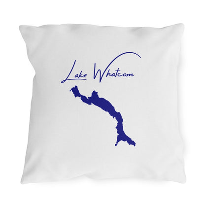 Washington  Lake  Whatcom  Outdoor  Pillow  front  position  view  from  front  18  x  18.webp