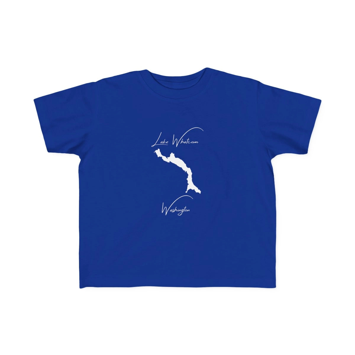 Washington  Lake  Whatcom  Toddler  T-shirt  front  position  view  from  front  royal.webp
