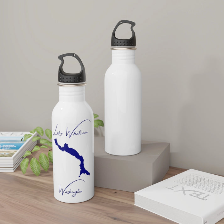 Washington  Lake  Whatcom  Water  bottle  other  position  view  from  context-2  white.webp