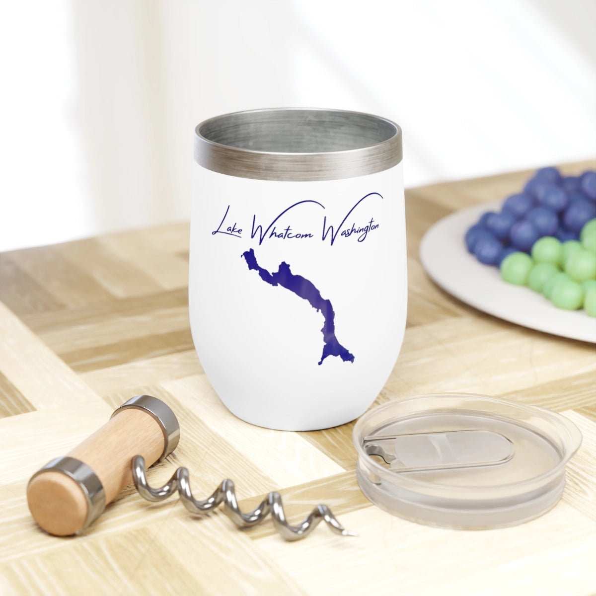 Washington  Lake  Whatcom  Wine  Tumbler  other  position  view  from  context  white.webp