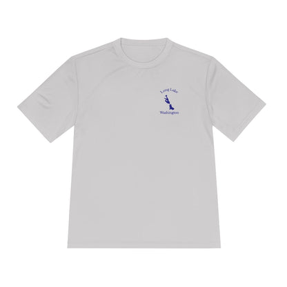 Washington  Long  Lake  Moisture  Wicking  Tee  front  position  view  from  front  silver.webp