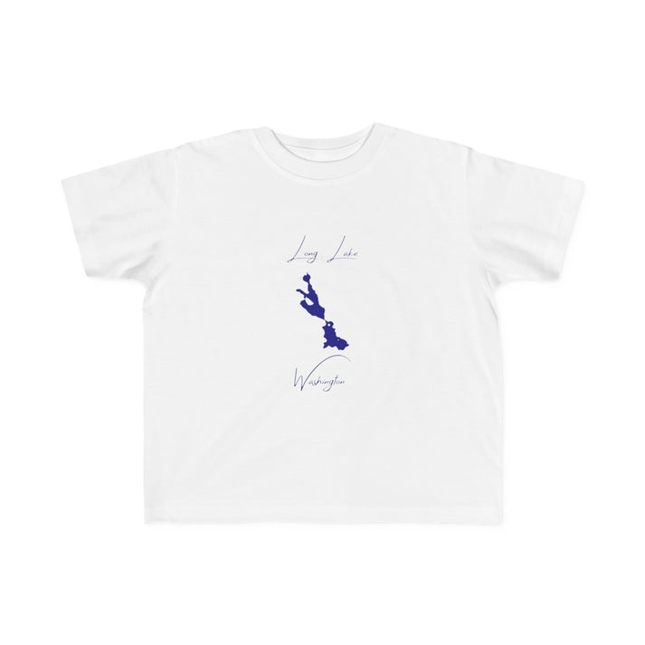 Washington  Long  Lake  Toddler  T-shirt  front  position  view  from  front  white.webp