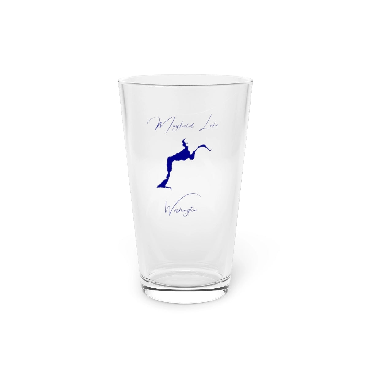 Washington  Mayfield  Lake  16oz  Pint  Glass  front  position  view  from  front  16oz.webp