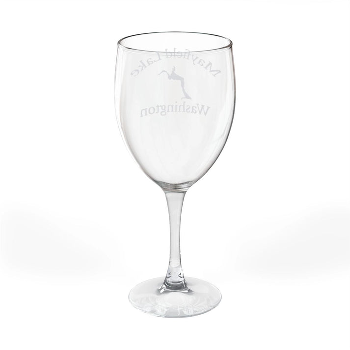 Washington  Mayfield  Lake  Engraved  Wine  Glass  other  position  view  from  back  10.5oz.webp