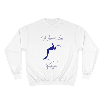 Washington  Mayfield  Lake  Sweatshirt  front  position  view  from  front  white.webp