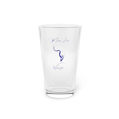Washington  Moses  Lake  16oz  Pint  Glass  front  position  view  from  front  16oz.webp