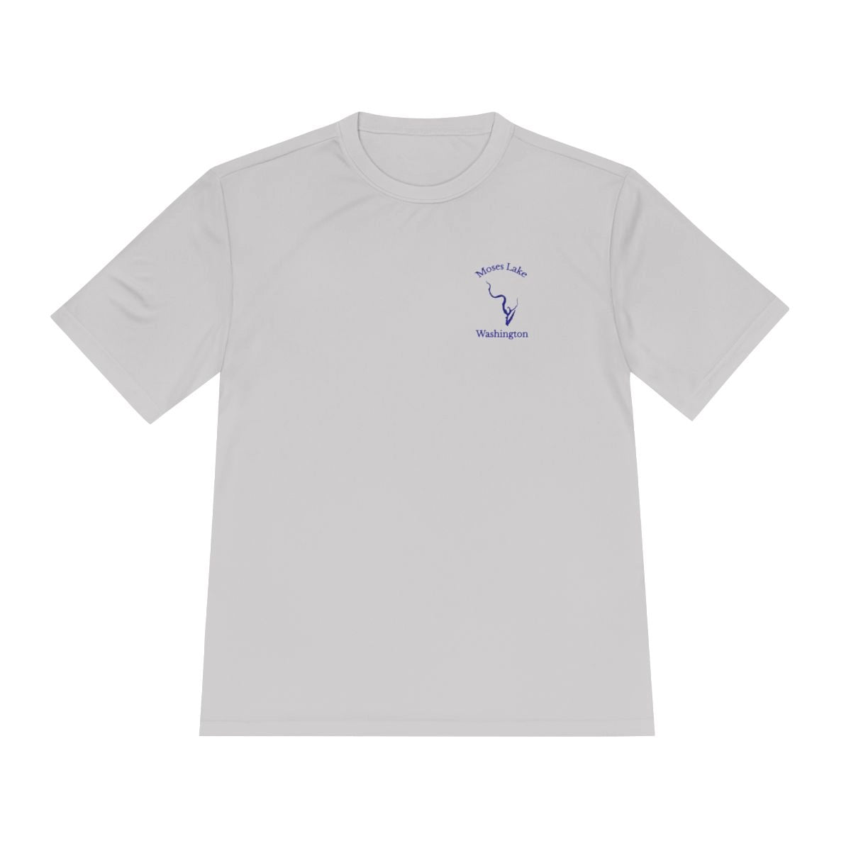 Washington  Moses  Lake  Moisture  Wicking  Tee  front  position  view  from  front  silver.webp
