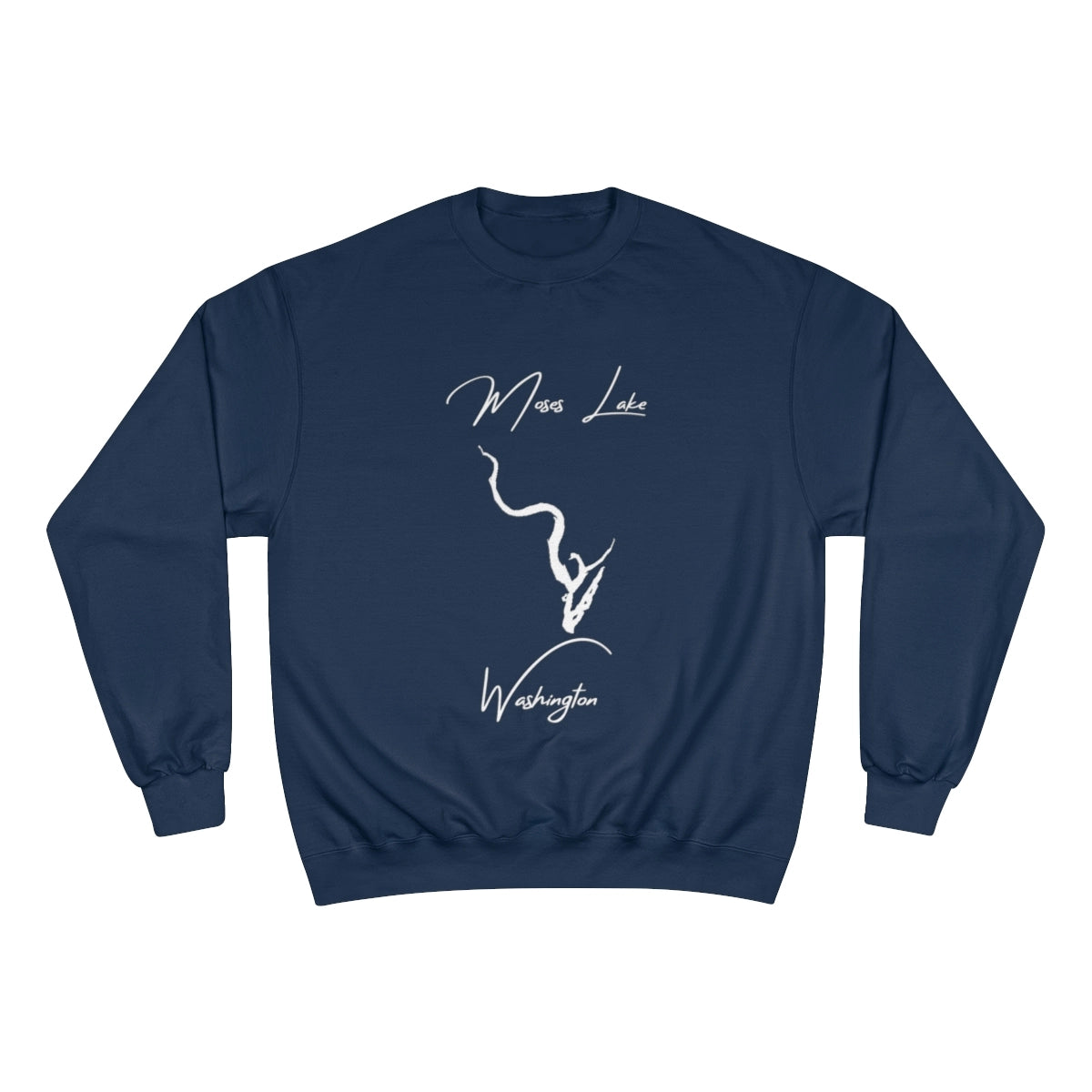 Washington  Moses  Lake  Sweatshirt  front  position  view  from  front  navy.webp