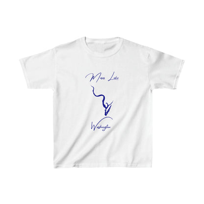 Washington  Moses  Lake  Youth  T-shirt  front  position  view  from  front  white.webp