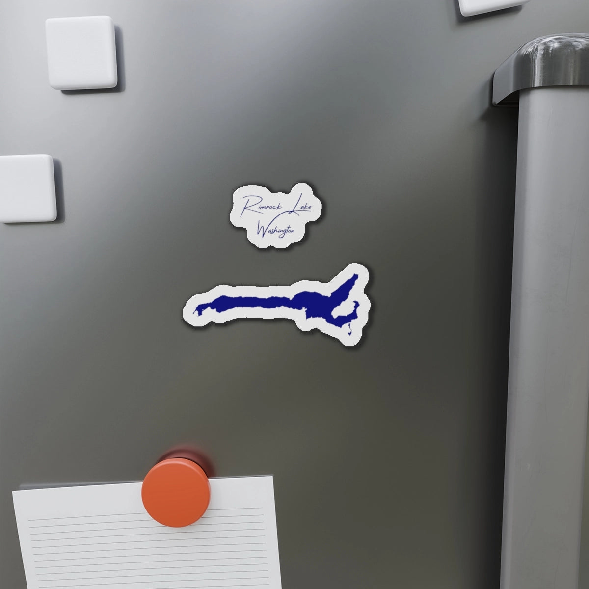 Washington  Rimrock  Lake  Die  Cut  Magnet  front  position  view  from  context-1  4  x  4.webp