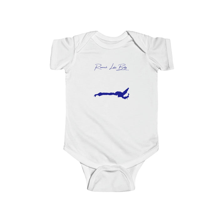 Washington  Rimrock  Lake  Onesie  front  position  view  from  front  white.webp