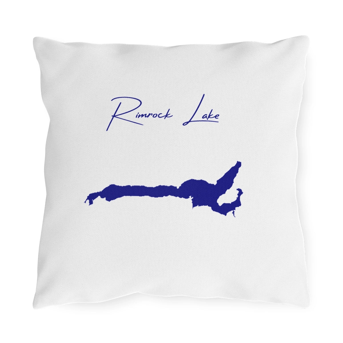 Washington  Rimrock  Lake  Outdoor  Pillow  front  position  view  from  front  16  x  16.webp