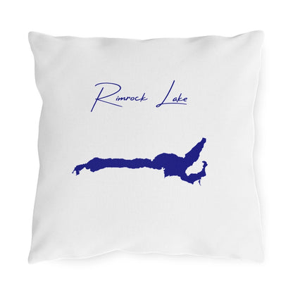 Washington  Rimrock  Lake  Outdoor  Pillow  front  position  view  from  front  16  x  16.webp