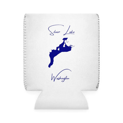 Washington  Silver  Lake  Can  Koozie  front  position  view  from  front-1  white.webp