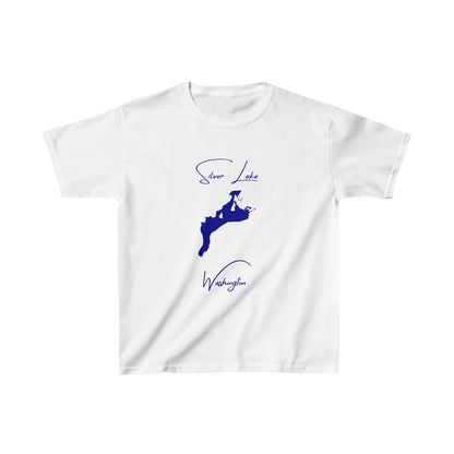 Washington  Silver  Lake  Youth  T-shirt  front  position  view  from  front  white.webp