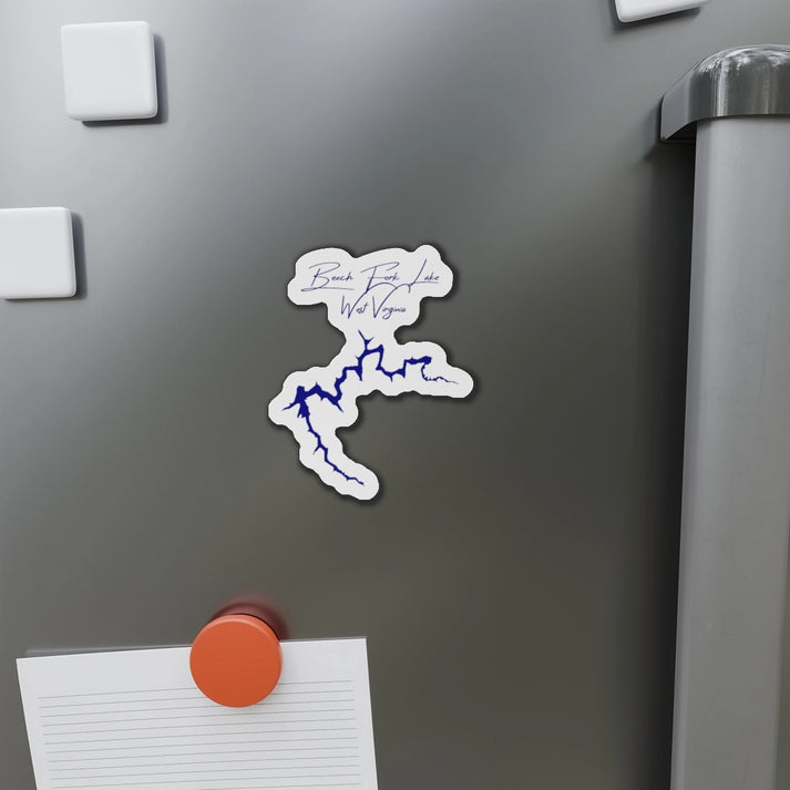 West  Virginia  Beech  Fork  Lake  Die  Cut  Magnet  front  position  view  from  context-1  4  x  4.webp