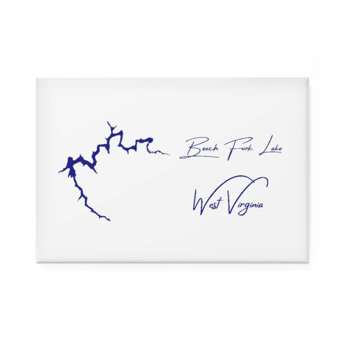 West  Virginia  Beech  Fork  Lake  Magnet  front  position  view  from  front  2  x  3.webp
