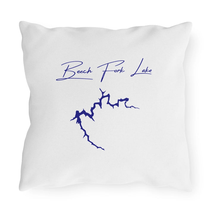 West  Virginia  Beech  Fork  Lake  Outdoor  Pillow  back  position  view  from  back  16  x  16.webp