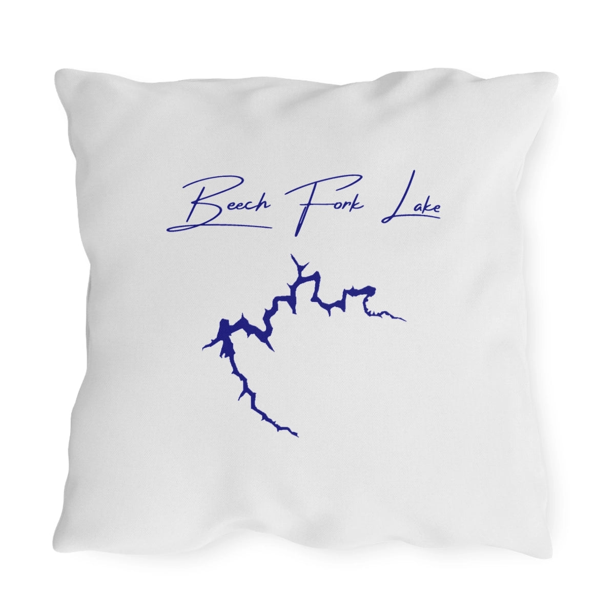 West  Virginia  Beech  Fork  Lake  Outdoor  Pillow  back  position  view  from  back  20  x  20.webp