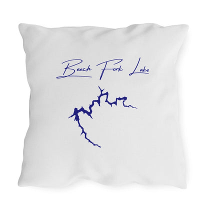 West  Virginia  Beech  Fork  Lake  Outdoor  Pillow  back  position  view  from  back  20  x  20.webp