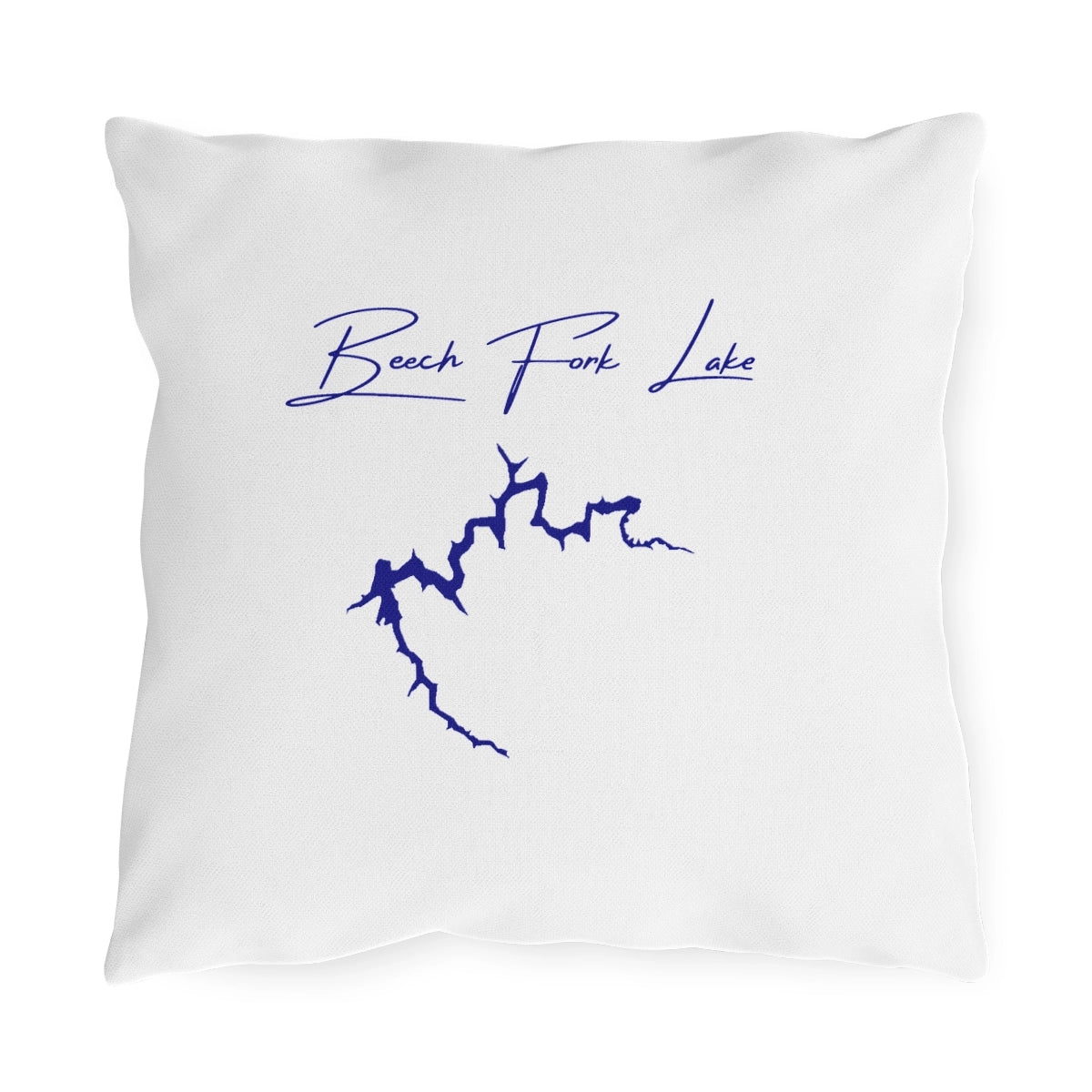 West  Virginia  Beech  Fork  Lake  Outdoor  Pillow  front  position  view  from  front  16  x  16.webp