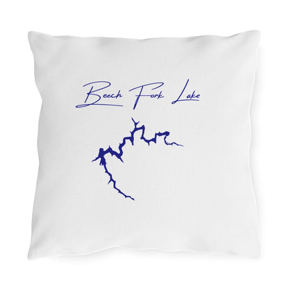 West  Virginia  Beech  Fork  Lake  Outdoor  Pillow  front  position  view  from  front  16  x  16.webp
