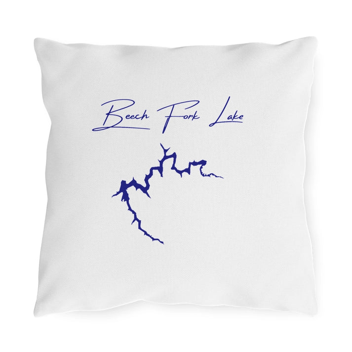 West  Virginia  Beech  Fork  Lake  Outdoor  Pillow  front  position  view  from  front  16  x  16.webp