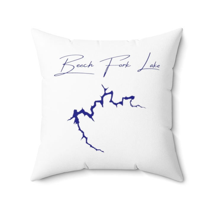 West  Virginia  Beech  Fork  Lake  Pillow  front  position  view  from  back  20  x  20.webp