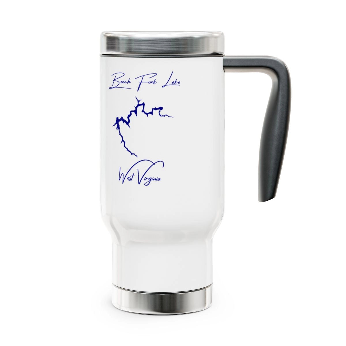 West  Virginia  Beech  Fork  Lake  Travel  Mug  other  position  view  from  right  14oz.webp