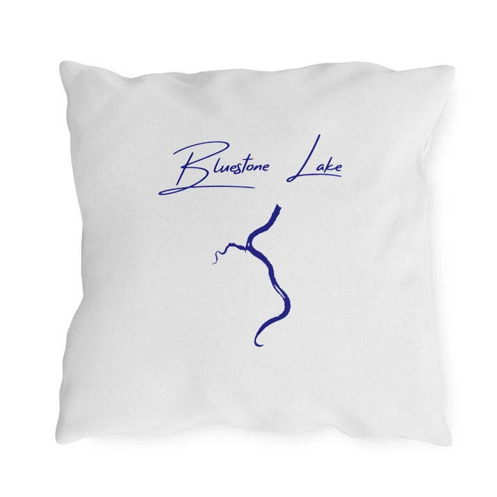 West  Virginia  Bluestone  Lake  Outdoor  Pillow  back  position  view  from  back  18  x  18.webp