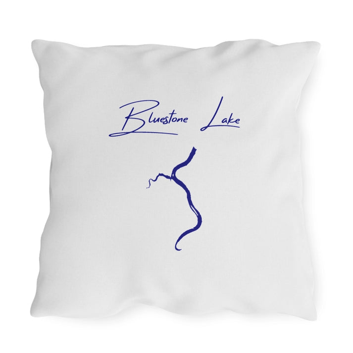 West  Virginia  Bluestone  Lake  Outdoor  Pillow  back  position  view  from  back  20  x  20.webp