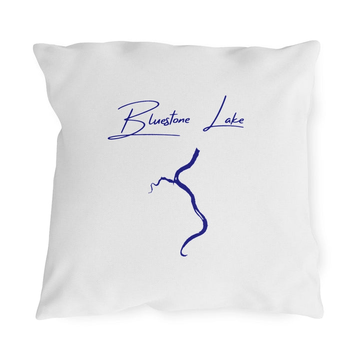 West  Virginia  Bluestone  Lake  Outdoor  Pillow  front  position  view  from  front  18  x  18.webp
