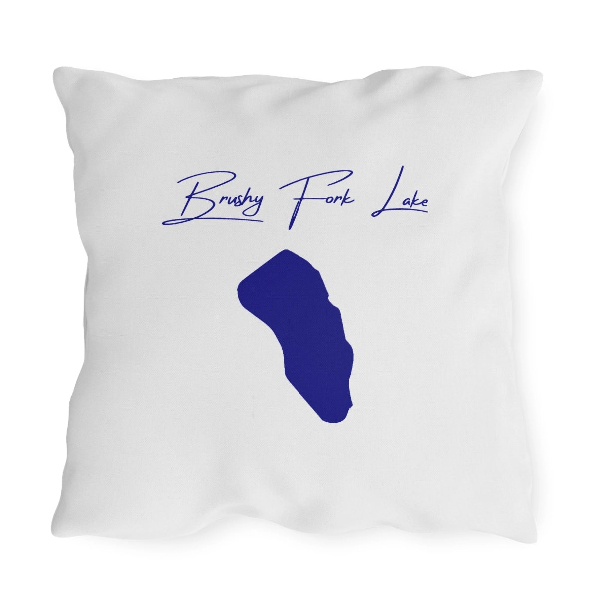 West  Virginia  Brushy  Fork  Lake  Outdoor  Pillow  back  position  view  from  back  20  x  20.webp