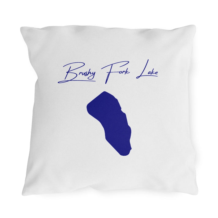 West  Virginia  Brushy  Fork  Lake  Outdoor  Pillow  front  position  view  from  front  18  x  18.webp