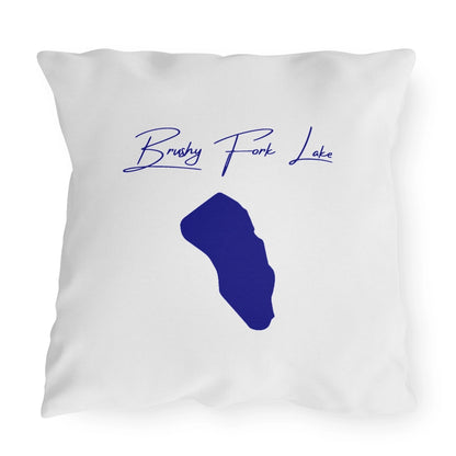 West  Virginia  Brushy  Fork  Lake  Outdoor  Pillow  front  position  view  from  front  20  x  20.webp