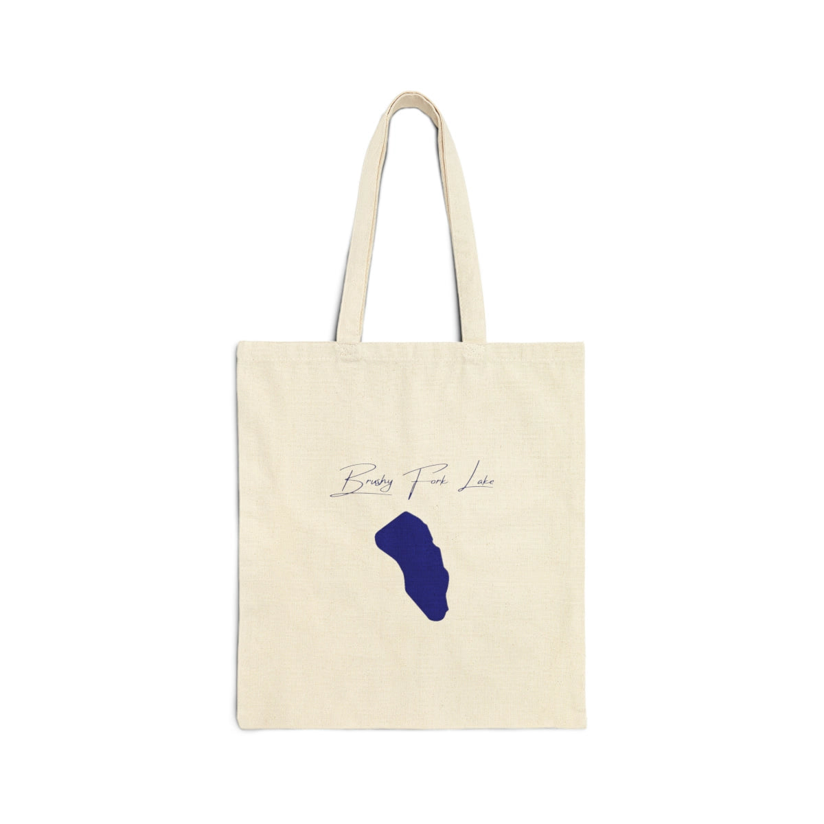 West  Virginia  Brushy  Fork  Lake  Tote  Bag  back  position  view  from  back  15  x  16.webp