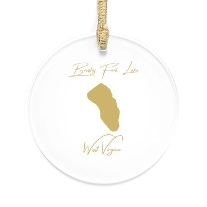 West  Virginia  Brushy  Fork  Lake  Tree  Ornament  other  position  view  from  front  round.webp