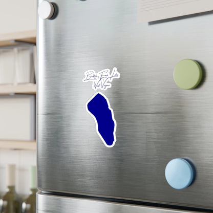 West  Virginia  Brushy  Fork  Lake  Vinyl  Decal  other  position  view  from  context-2  4  x  6.webp