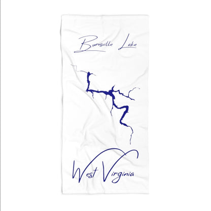 West  Virginia  Burnsville  Lake  Beach  Towel  front  position  view  from  front  36  x  72.webp