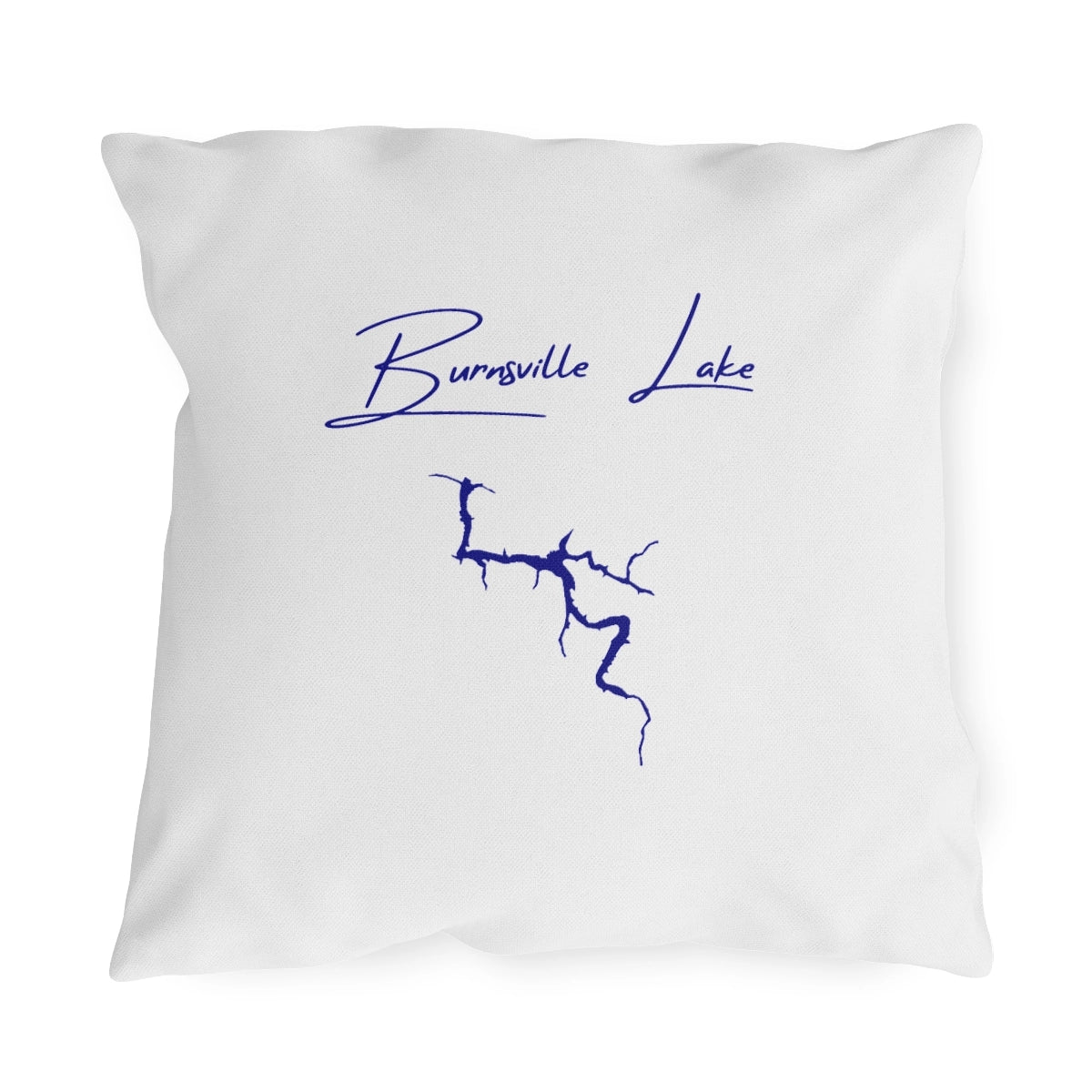 West  Virginia  Burnsville  Lake  Outdoor  Pillow  front  position  view  from  front  18  x  18.webp