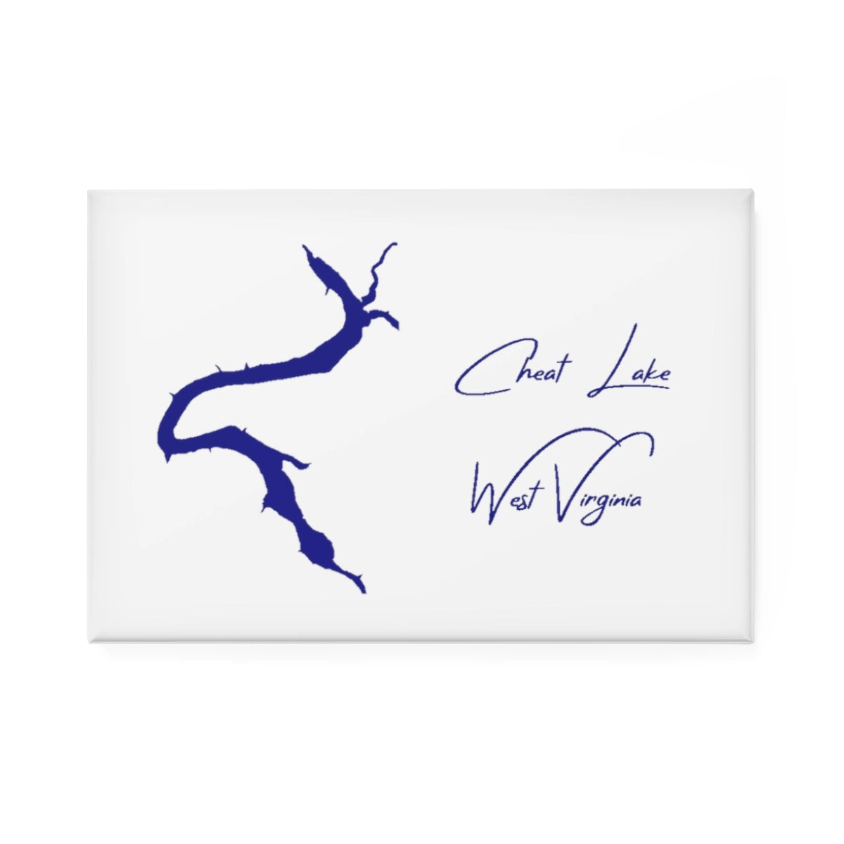 West  Virginia  Cheat  Lake  Magnet  front  position  view  from  front  2  x  3.webp