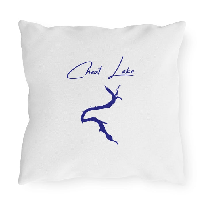 West  Virginia  Cheat  Lake  Outdoor  Pillow  back  position  view  from  back  16  x  16.webp
