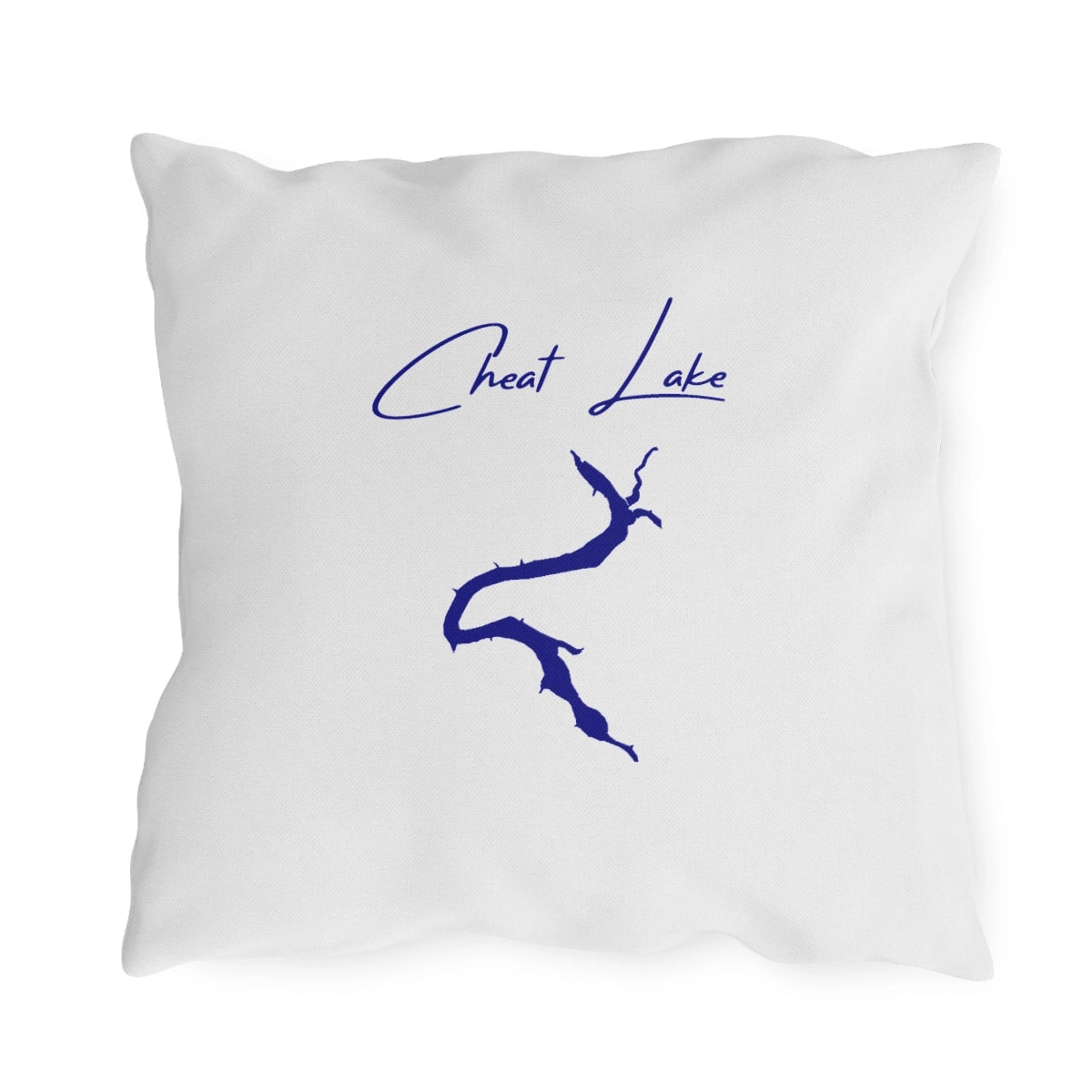 West  Virginia  Cheat  Lake  Outdoor  Pillow  back  position  view  from  back  18  x  18.webp