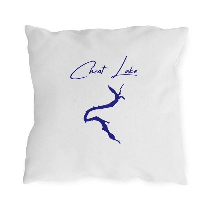 West  Virginia  Cheat  Lake  Outdoor  Pillow  back  position  view  from  back  18  x  18.webp